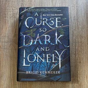A Curse So Dark and Lonely by Brigid Kemmerer - Blue Hardcover